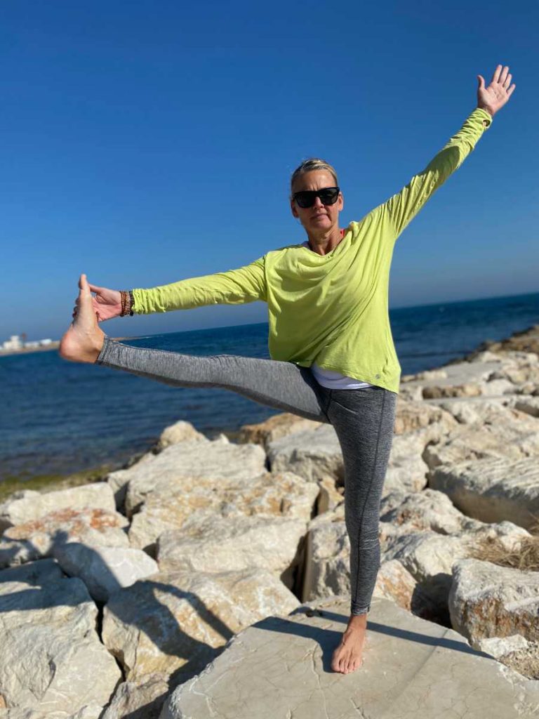 tina beach yoga Torrevieja